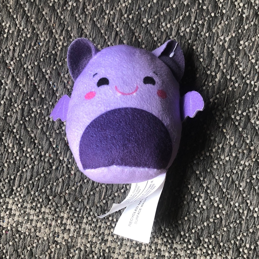 Squishmallows Purple Bat Plush Mini